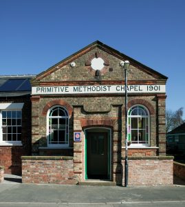 Chapel converted into two cottages