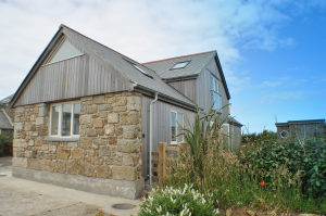 Modern timber frame cottage