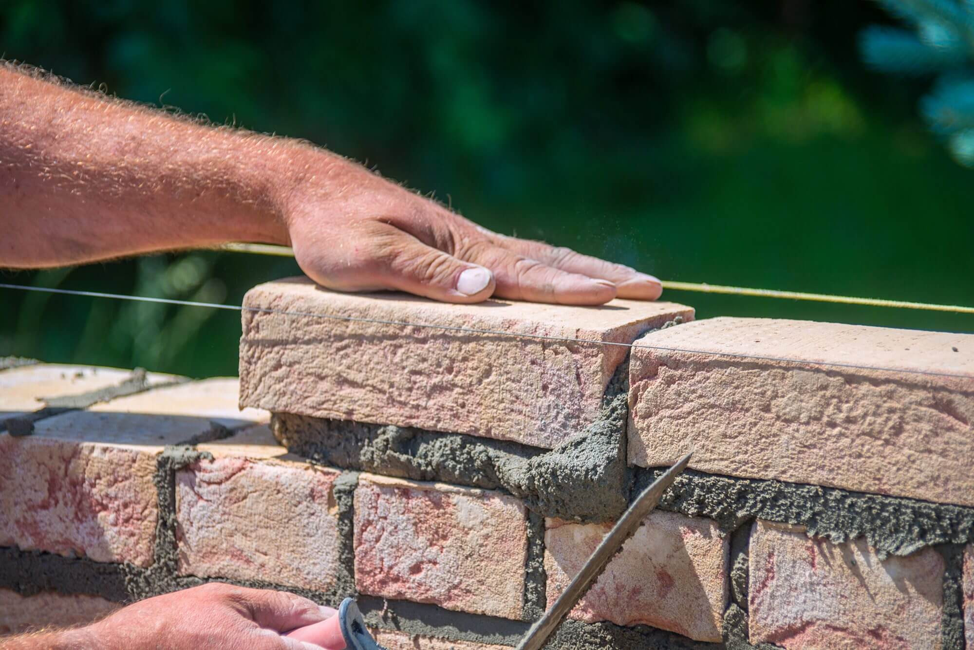 Building a brick wall