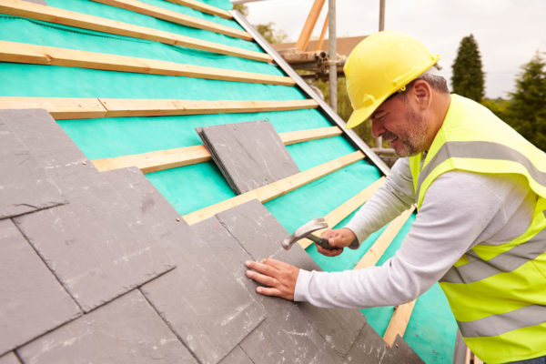 roof tiles installation