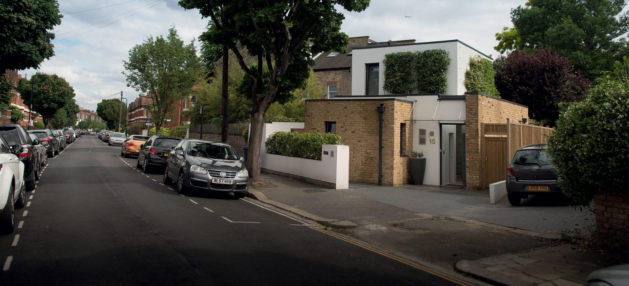 Eco house in Chiswick