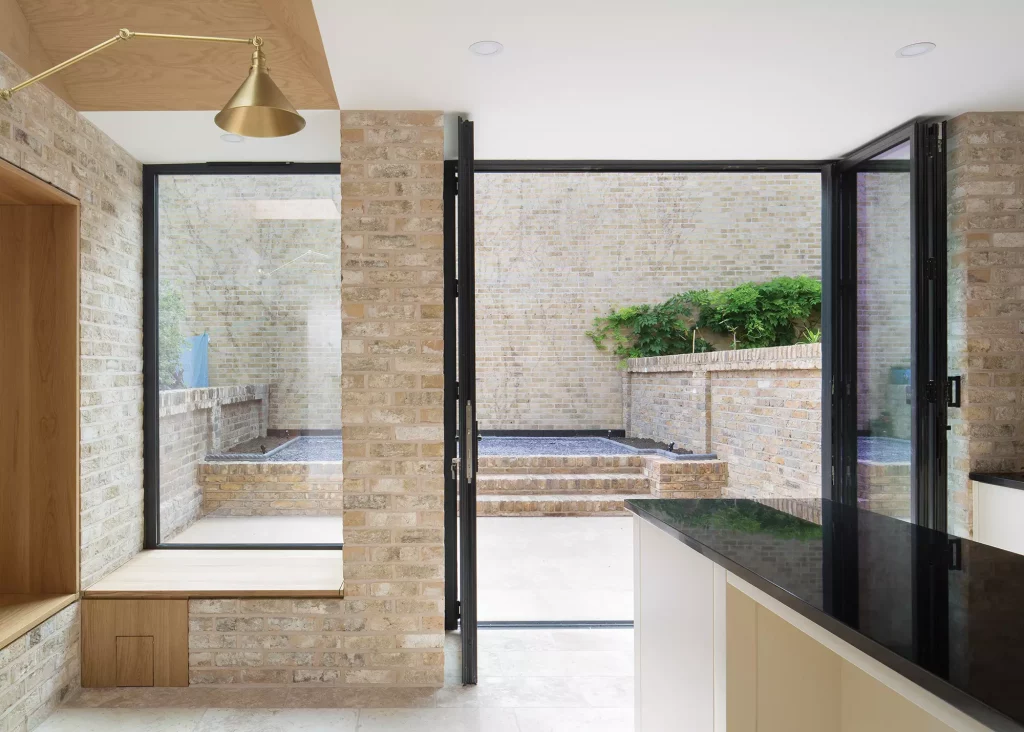 Handmade brick extension to a Victorian house by YARD architects