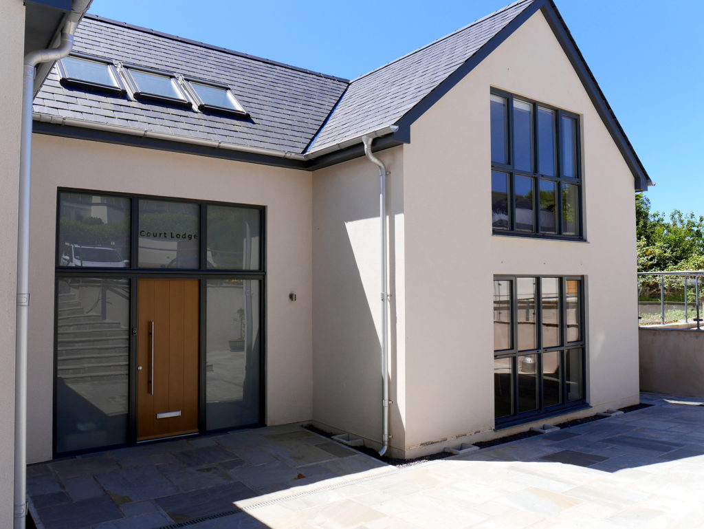 The Setterfield's self-build include composite windows by Kloeber