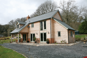 Timber frame and oak budget self-build