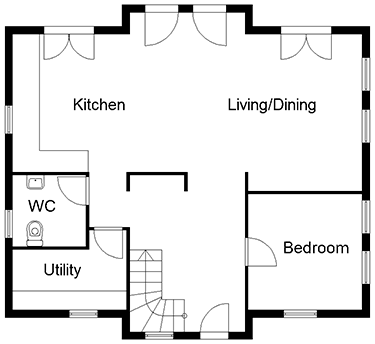 Three bedroom house plans