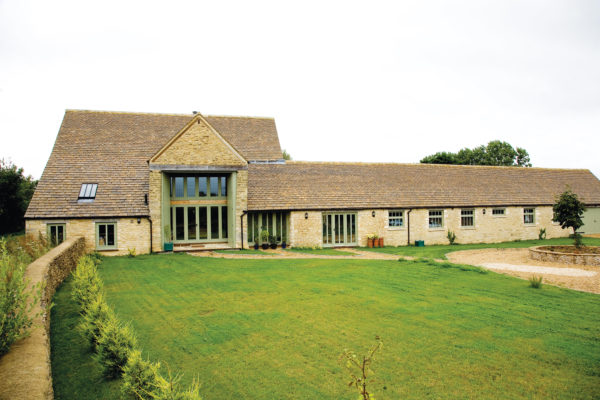 Contemporary dairy barn conversion