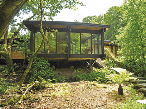 Joshua Penk's woodland self build