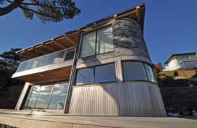 Contemporary coastal self build