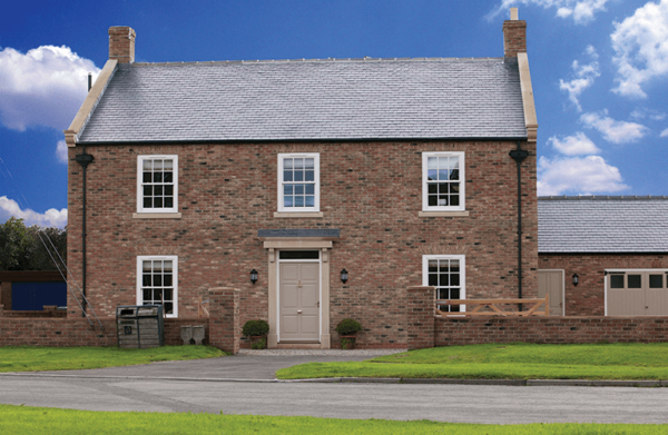 Georgian self-build in brick and block