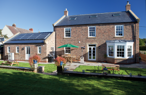 Georgian self-build in brick and bloc