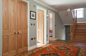 Georgian self-build in brick and bloc