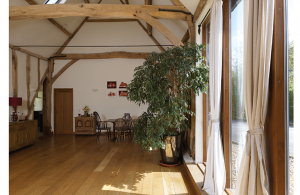 Timber frame barn conversion