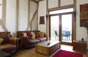 Timber frame barn conversion