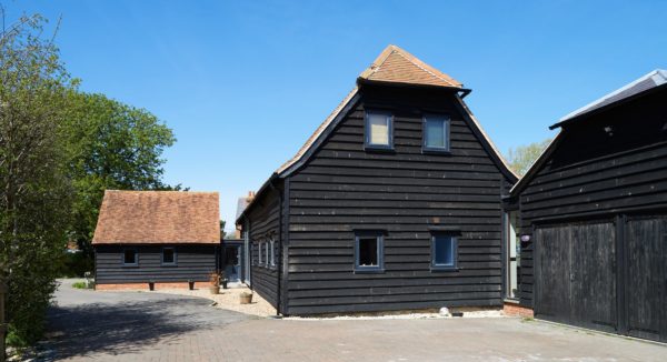 Timber frame barn conversion