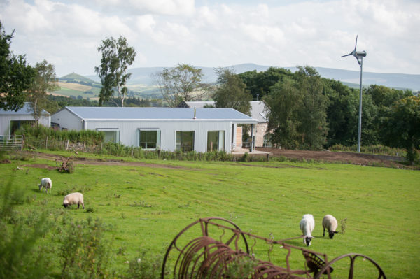 Dutch barn built in 1992 converted into a stylish, contemporary home