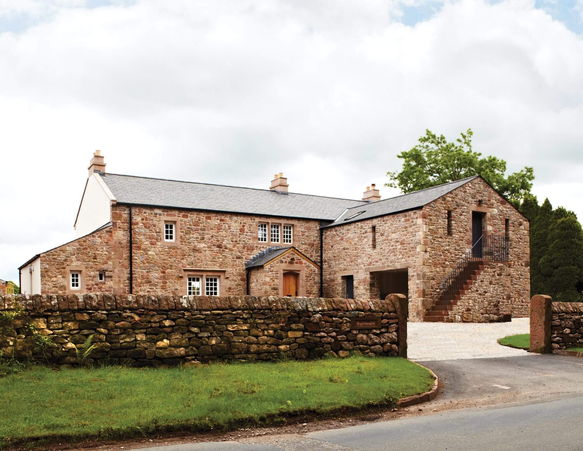 Timber frame sustainable self-build home