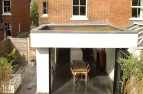 Victorian renovation with steel frame extension