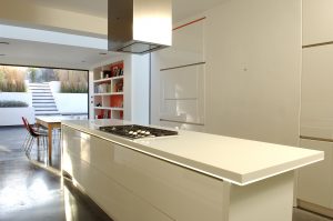 Victorian renovation with steel frame extension