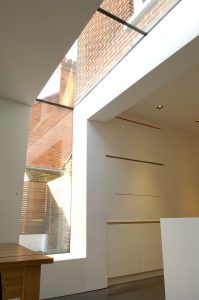 Victorian renovation with steel frame extension