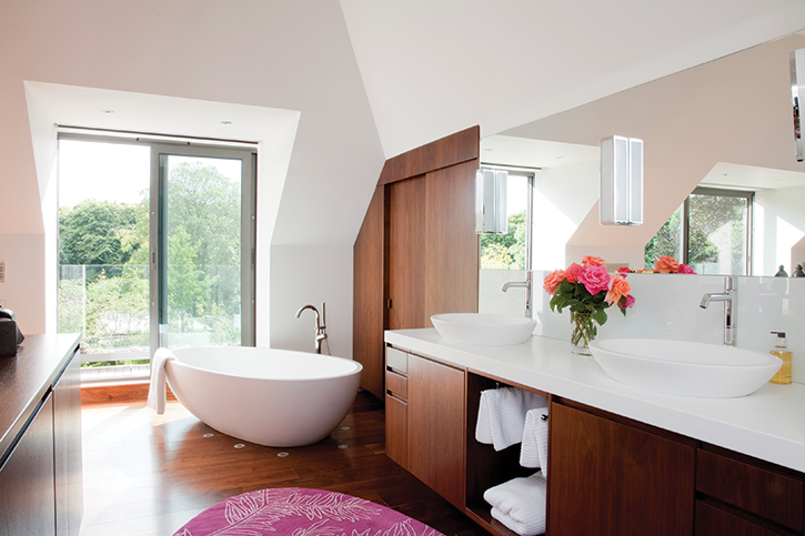 Bespoke bathroom by Woodstock Furniture