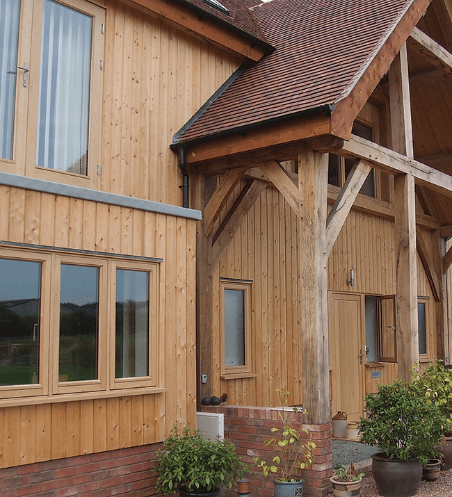 Siberian larch cladding from Silva Timber