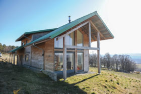Timber frame self build in the Highlands