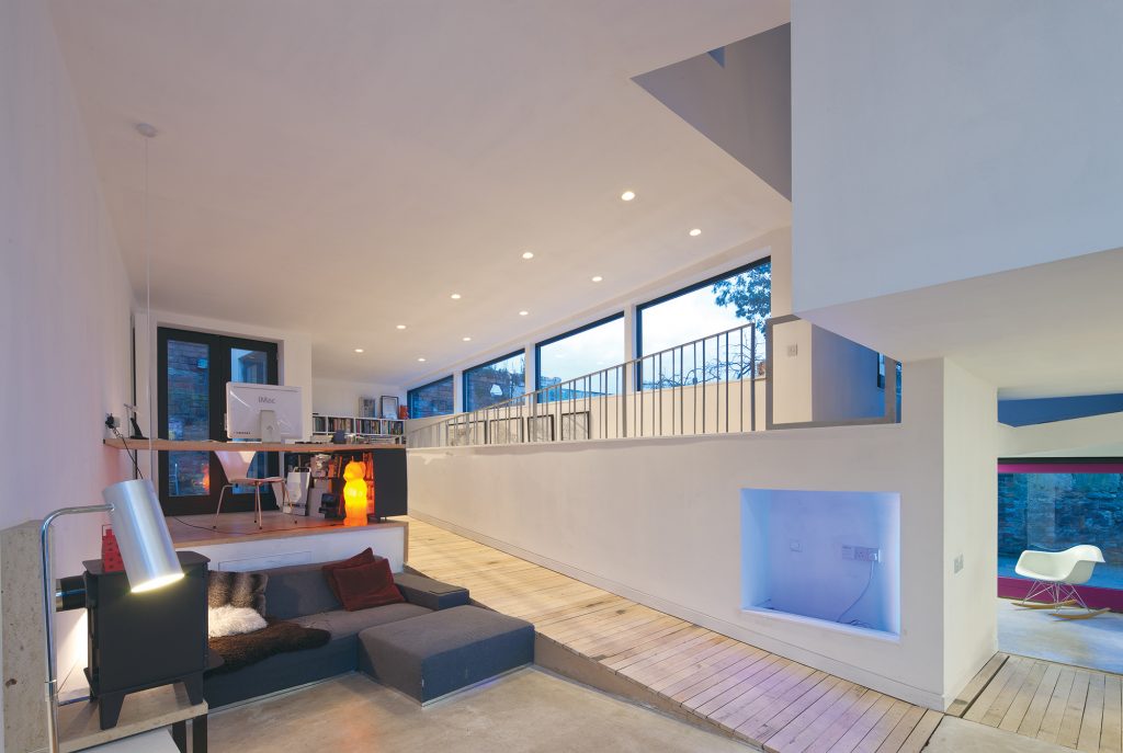 Steel frame contemporary home