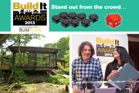 Build It Awards 2013 Winners with Alan Davies and Anna-Marie DeSouza