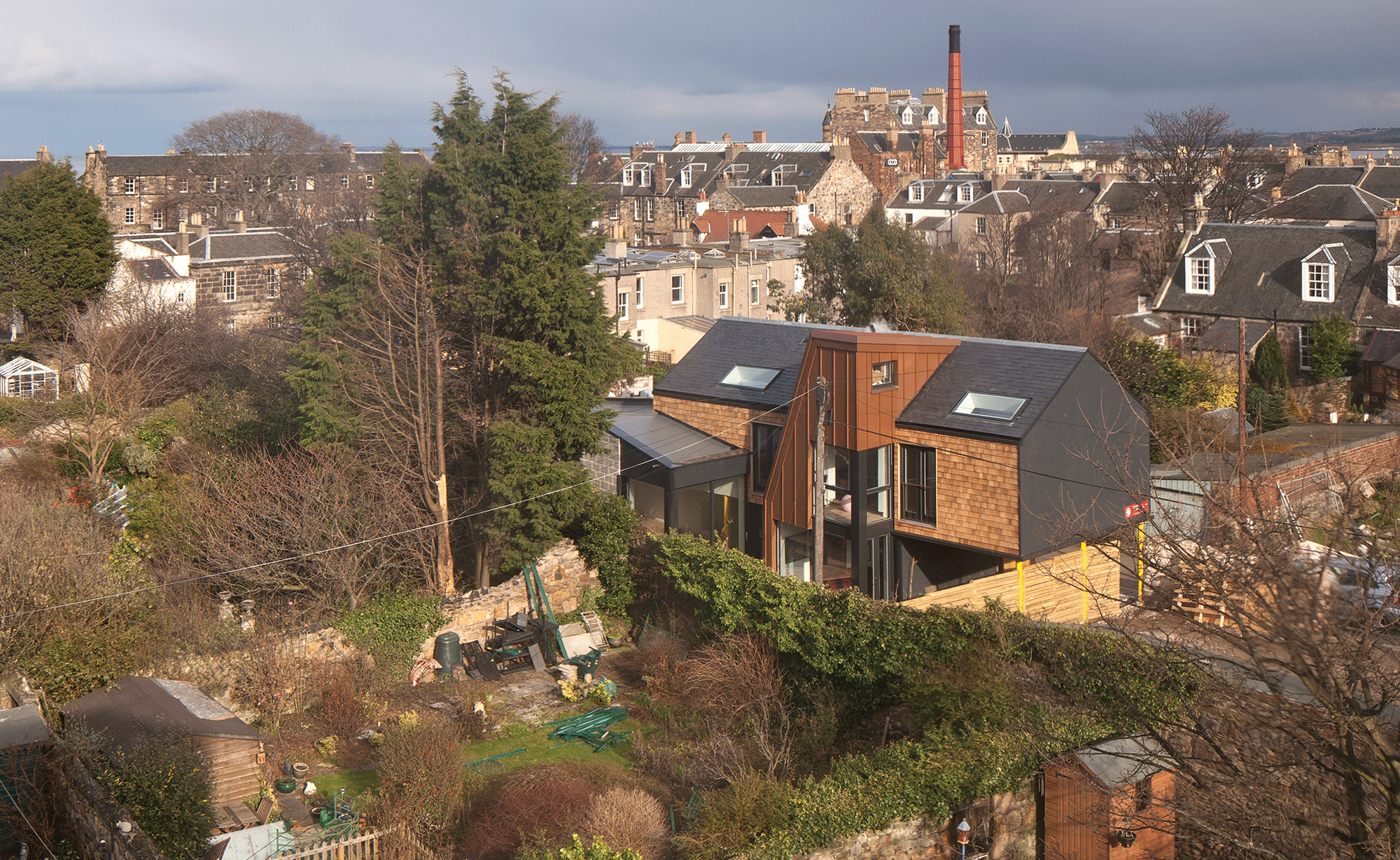 The McMillan's self-build on a brownfield infill plot