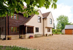 Timber frame vernacular home