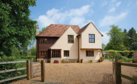 Timber frame vernacular home