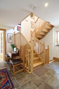 Timber frame vernacular home