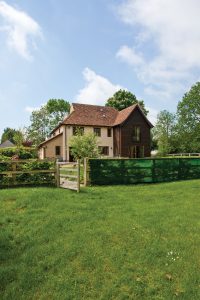 Timber frame vernacular home