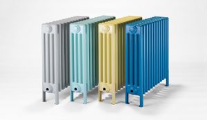 Classic coloured radiators by Bisque