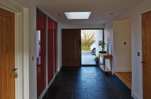 Self-Build Home with Larch-Clad Cantilever