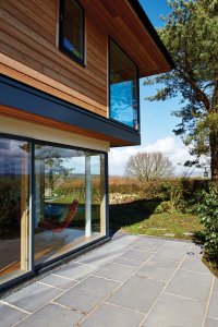 Self-Build Home with Larch-Clad Cantilever