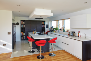 Self-Build Home with Larch-Clad Cantilever