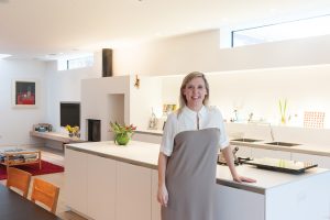 Contemporary shop conversion with timber cladding