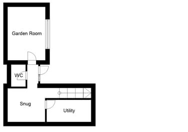UK house plans for two bedroom architect-designed self build
