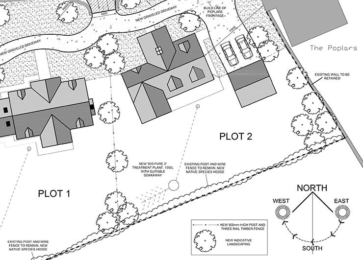 oak frame house site plans