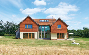 Oak frame Wealden-style home