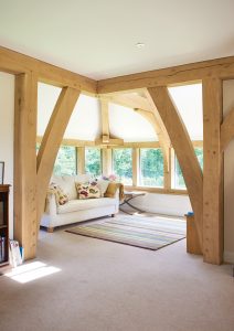 Oak frame Wealden-style home