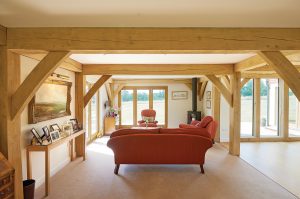 Oak frame Wealden-style home