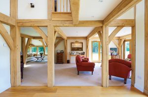 Oak frame Wealden-style home