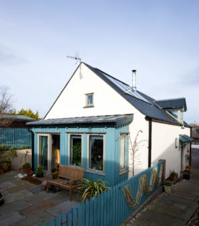 timber frame traditional fisherman's cottage