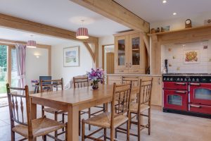 Affordable oak frame home