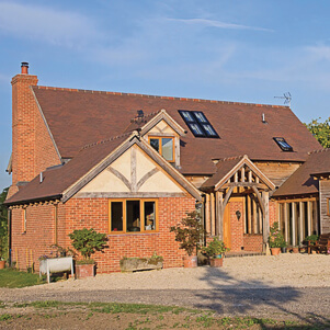 timber frame house