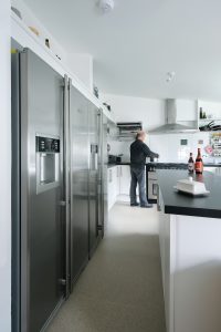 Timber frame larch clad self-build