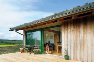 Timber frame sustainable self-build