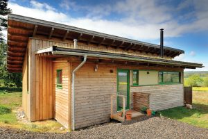 Timber frame sustainable self-build